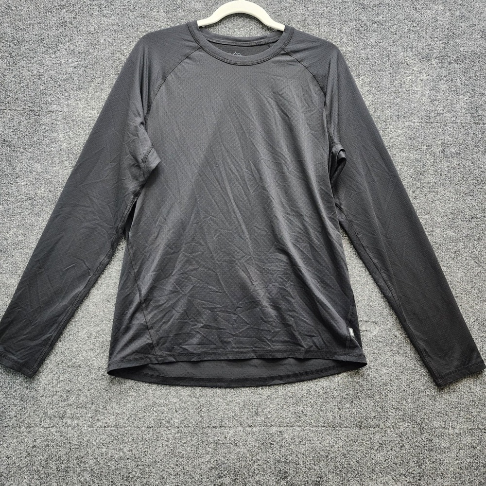 REI Co-op Men's Base Layer Long Sleeve Hiking Performance Shirt Medium